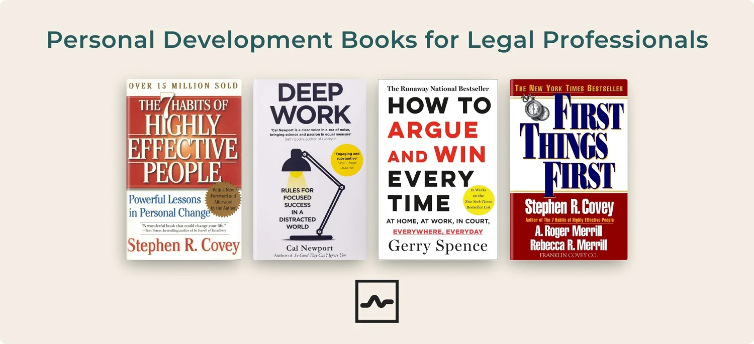 Best books for lawyers: personal development books for legal professionals